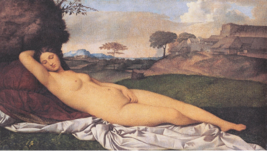 Sleeping Venus, Giorgione c.1510
